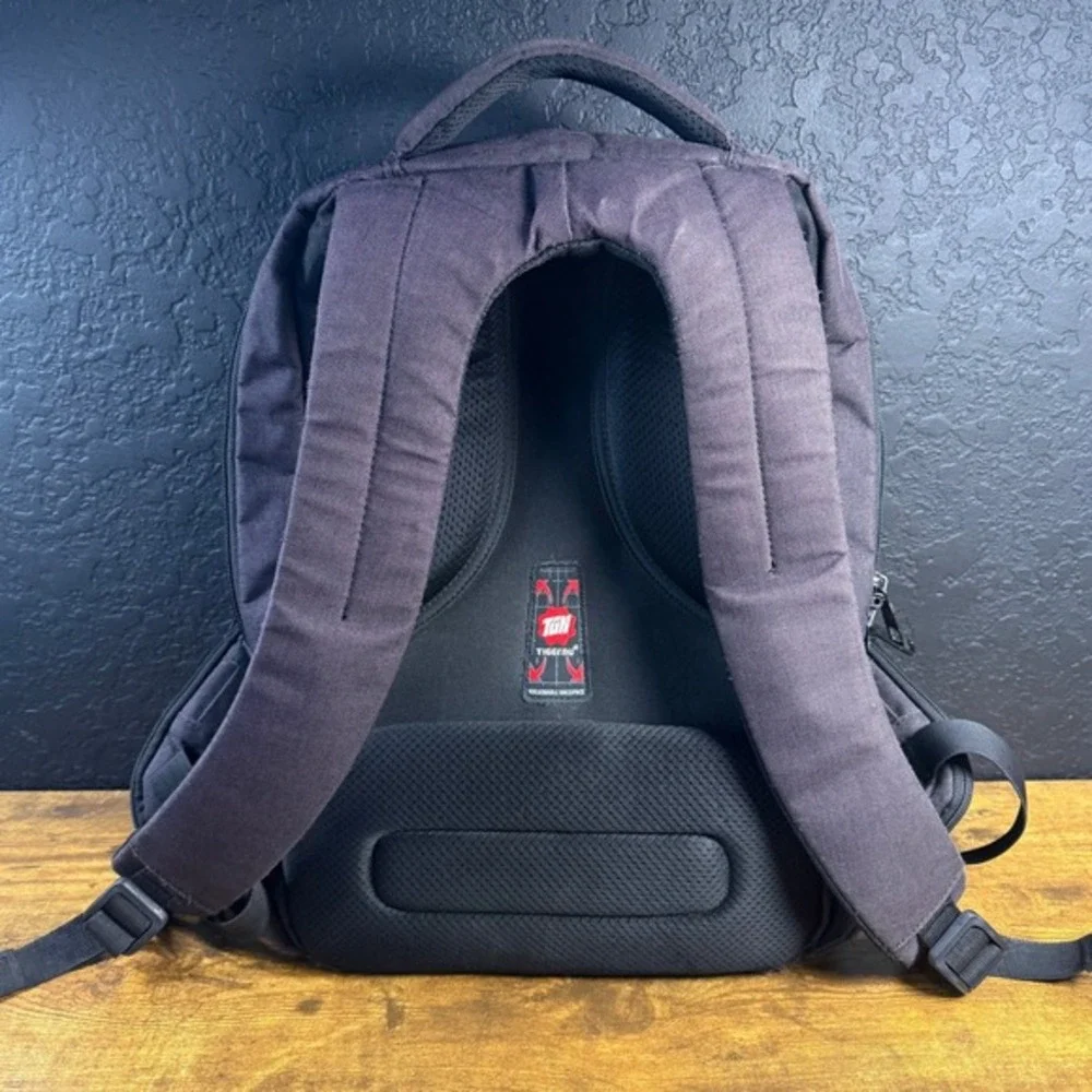 Tigernu T-B3105 Black Oxford Fabric 15.6‎ Laptop Backpack Mens Womens OS